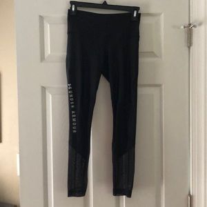 Under Armour Black Sheer Spandex Leggings